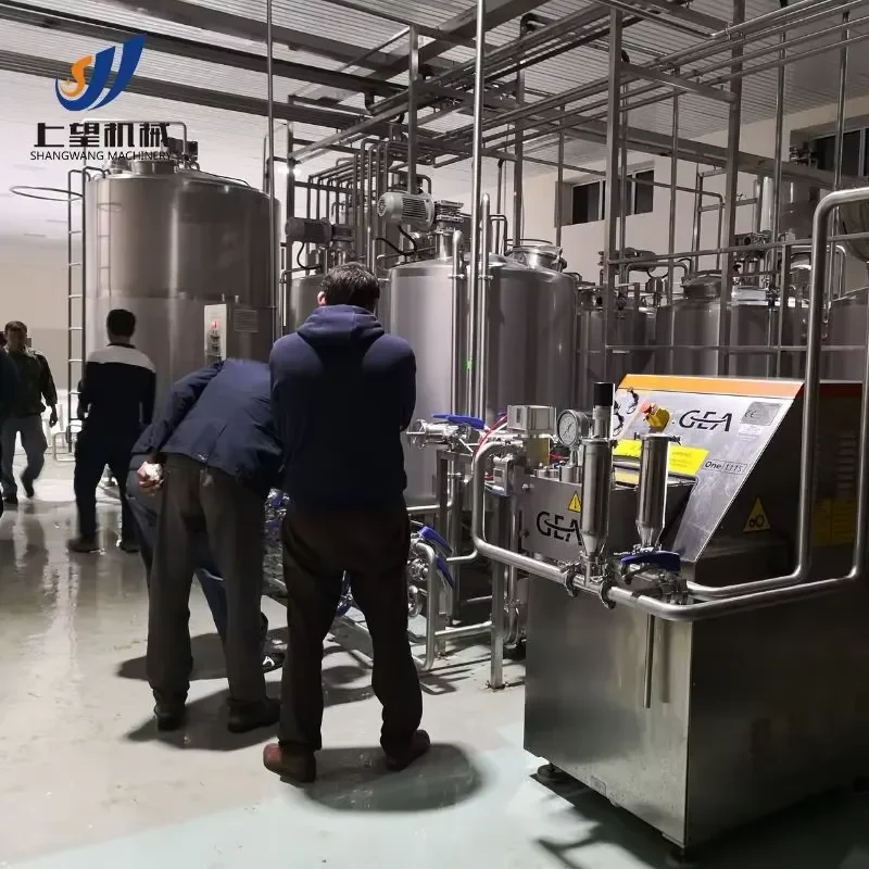 2026 CE Automatic Complete 5000 L/h Uht Milk Processing Packaging Plant Production Line