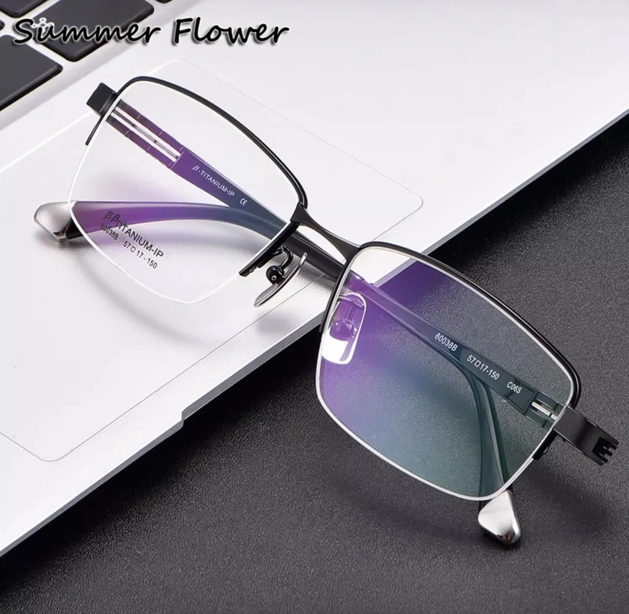 

Oversize Gafas 57 mm 148mm Oversize Optical Frame Man Spectacle Male Flexible Eyewear for Wide Face Man Myopia Presbyopia Lenses