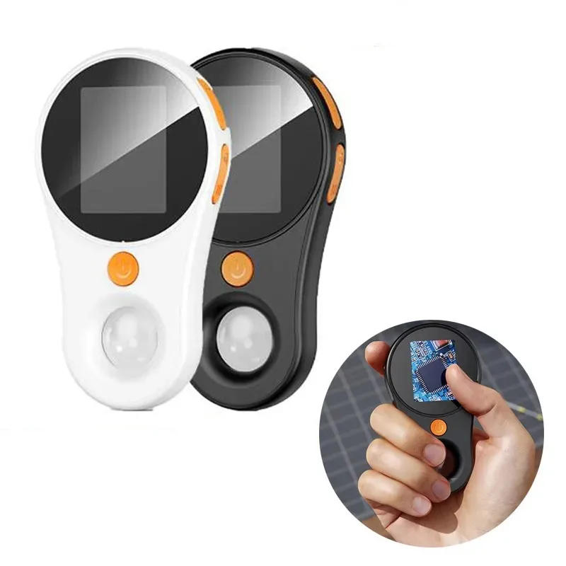 Mikroskop cyfrowy ręczny z powiększeniem 500X, lupa z oświetleniem do elektroniki, monet, biżuterii i naprawy zegarków.