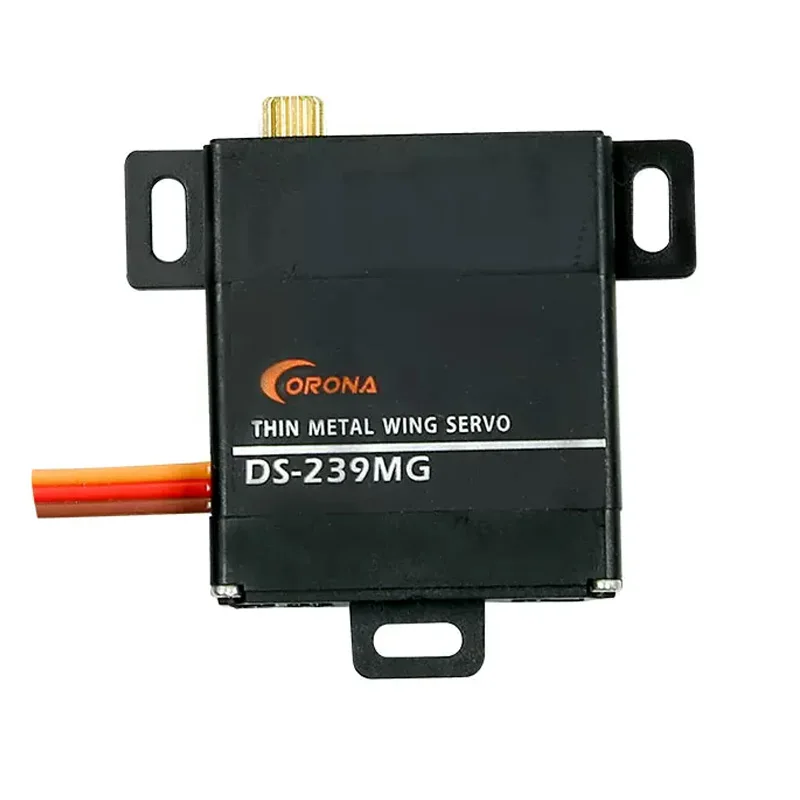 Corona DS239MG DS-239MG Digitale Servomotor Slim Wing Metal Gear 4.6kg/0.15sec/22g Voor RC Zweefvliegtuig Vaste Vleugel Vliegtuig Robot