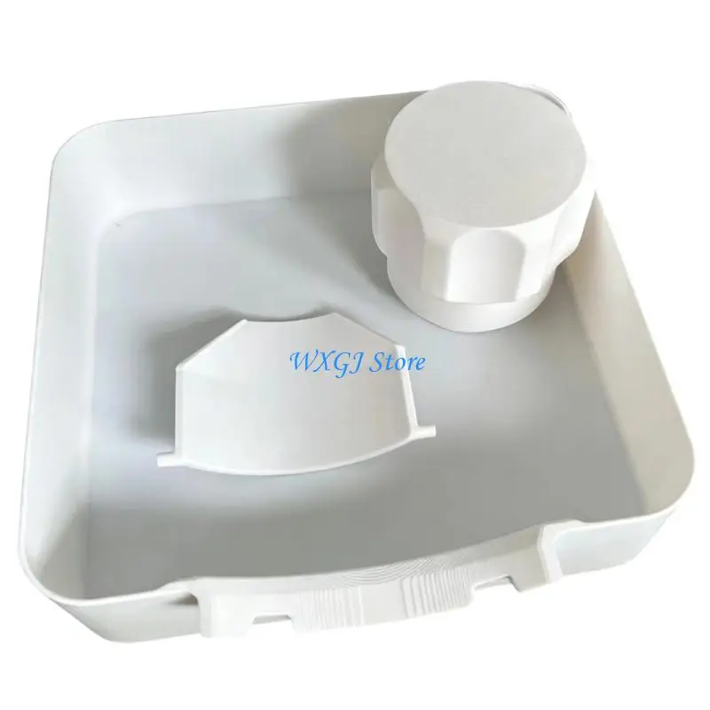 37JE Utility Room Water Tray High-Side Leak Tray for Washer Area Moisture Control Use