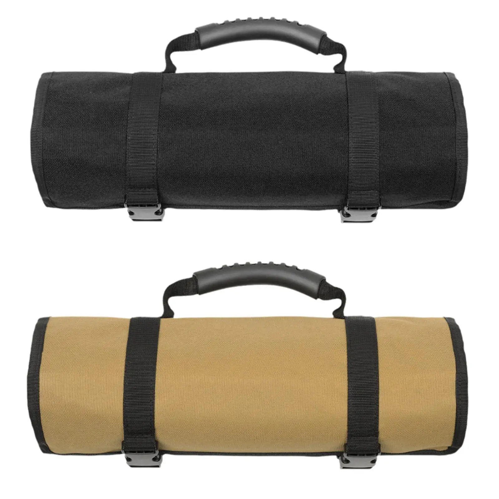 Roll up Tool Bag Heavy Duty Portable Tools Pouch for Dads Plumber Carpenter