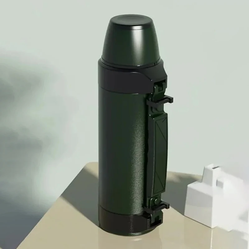 

1200/1500 мл термос из нержавеющей стали, уличная бутылка для воды для кемпинга и пешего туризма, термосы для сохранения холода, портативная дорожная чашка для воды