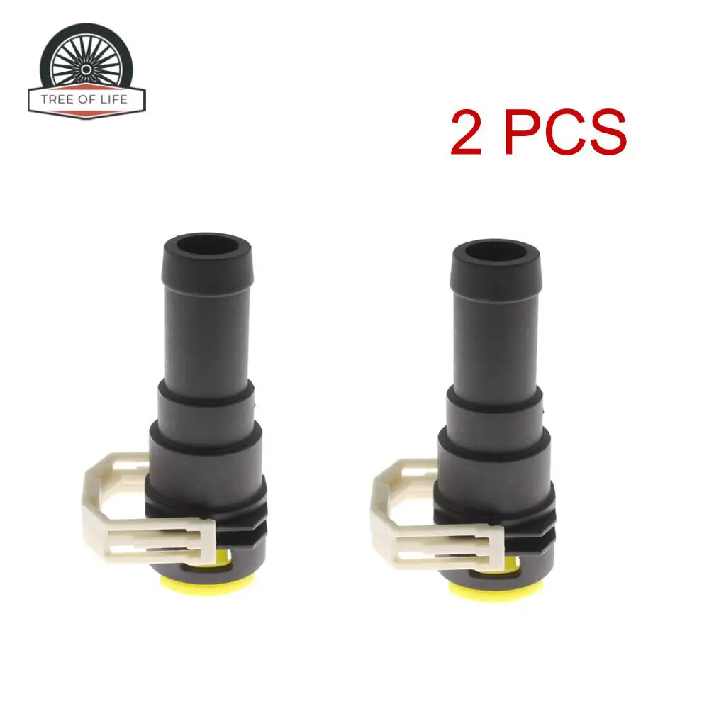 2 pcs D651-61-240 D65161240 For Mazda 3  2004-2012 Mazda 2 5 2007-2010 Mazda 6 2008-2012 Heater Water Hose Connector