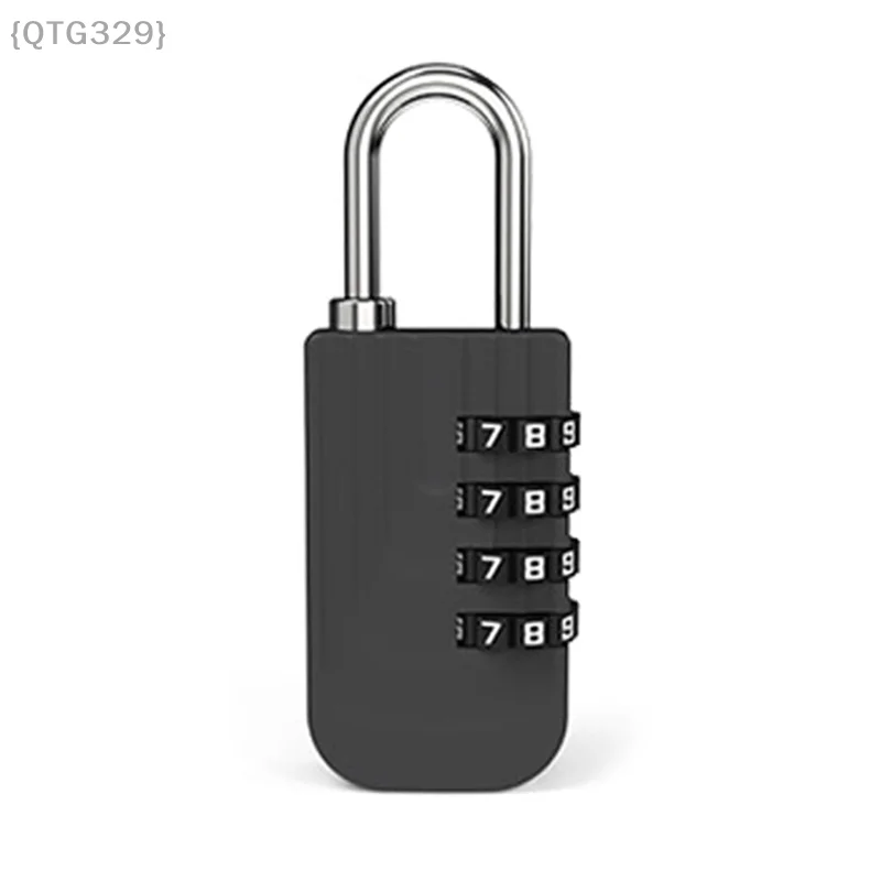 {QTG329} قطعة واحدة من قفل رقمي آمن - طلاء خبز مموج خفيف، مثالي لأمتعة السفر وخزانة الصالة الرياضية