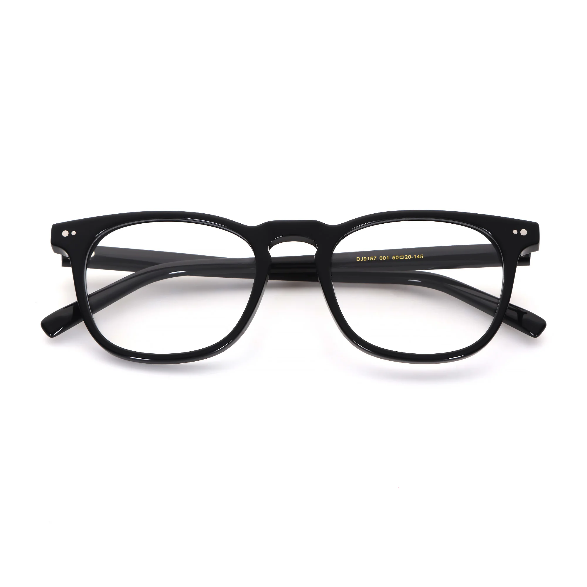 High Quality Oval Acetate Material Frame Retro Ladies Classic Fashion Optical Glasses Men Decorative Glasses With Clear Lenses