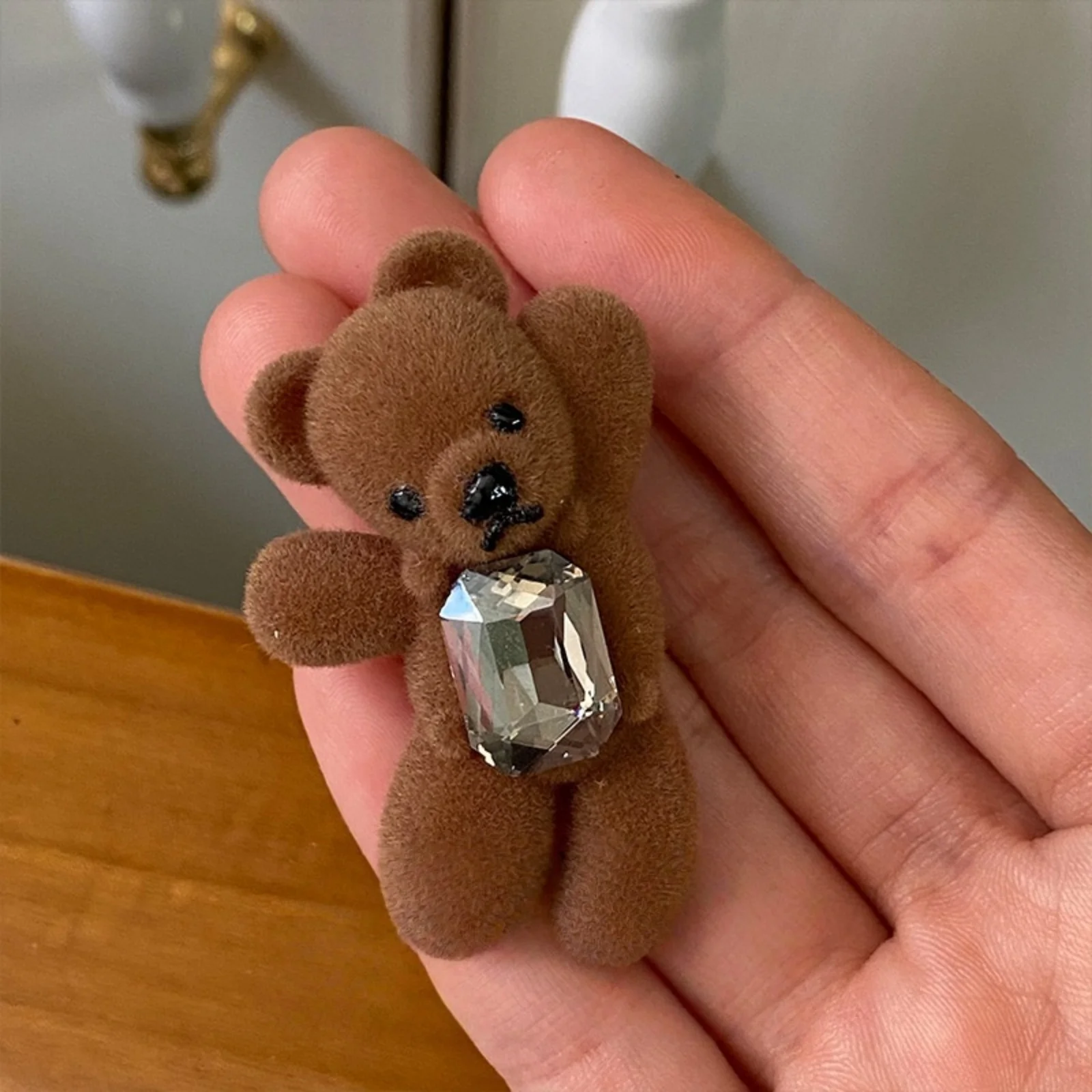 1PC 3D Flocked Wavi…