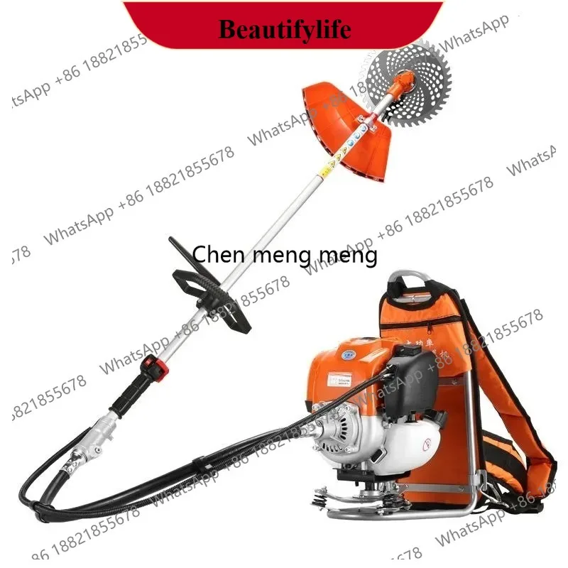 

Мотокосилка Z189 с четырехтактным двигателем, мощная, ранцевая, многофункциональная, для сельского хозяйства, прополки и очистки земель