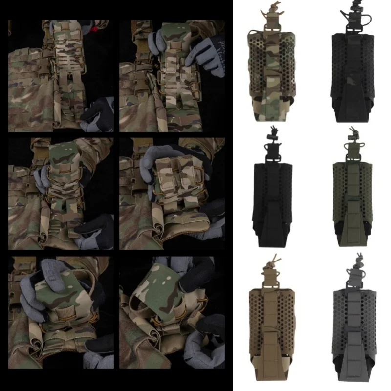 

ARC Communications Radio Pouch | MOLLE Compatible Radio Carrier | For Wilderness Equipment Accessories