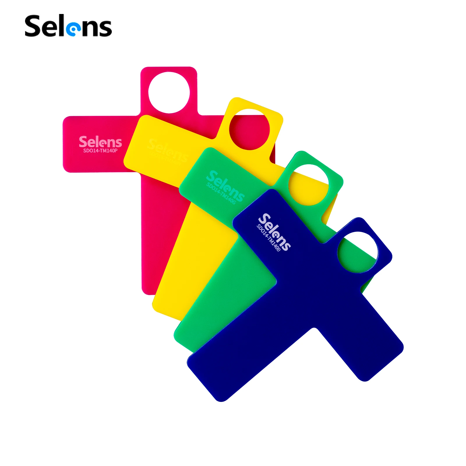 Selens Camera Acrylic T -Type Marker (4 colors ) Reusable Fl