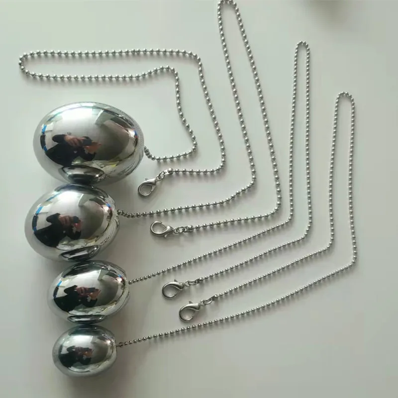 New Metal Penetration Anal Balls Butt Plug Expansion For Man Gay Dilator Female Masturbator Vagina Ass Plugs Anal Beads Massager