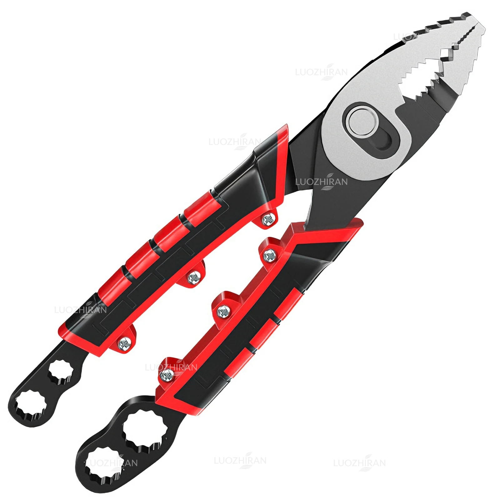 

﻿ Multifunctional Water Pump Pliers Adjustable Pipe Wrench Large Opening Plumbing Clamp Pliers For Mechanical workshop Hand Tool