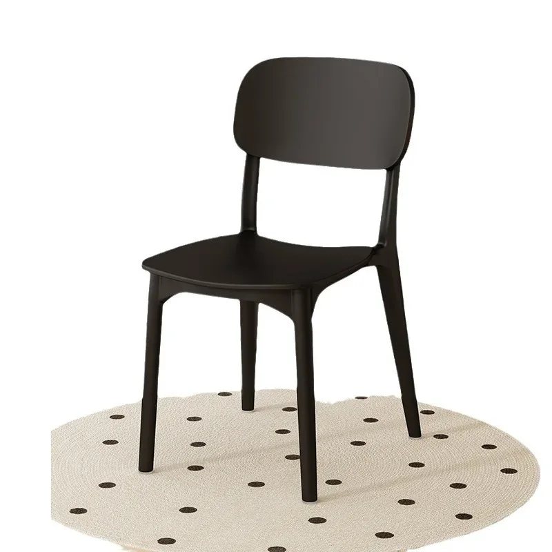 

With modern simple makeup chair leisure single desk stool backrest