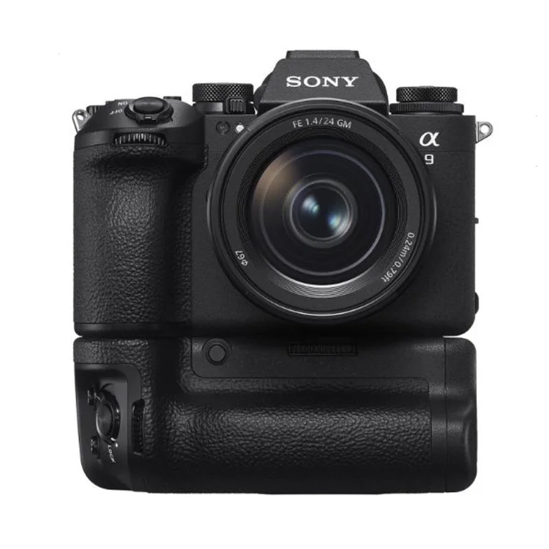 قبضة بطارية عمودية لحامل كاميرا Sony A1II A9III يحل محل VG-C5