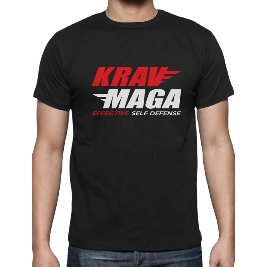 

Krav Maga Self Defense System T-Shirt 100% Cotton O-Neck Short Sleeve Summer Casual Mens T-shirt Streetwear