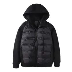 BATMO 2024 new arrival winter top quality 90% white duck down hooded jackets men,Thick warm coat men 9908