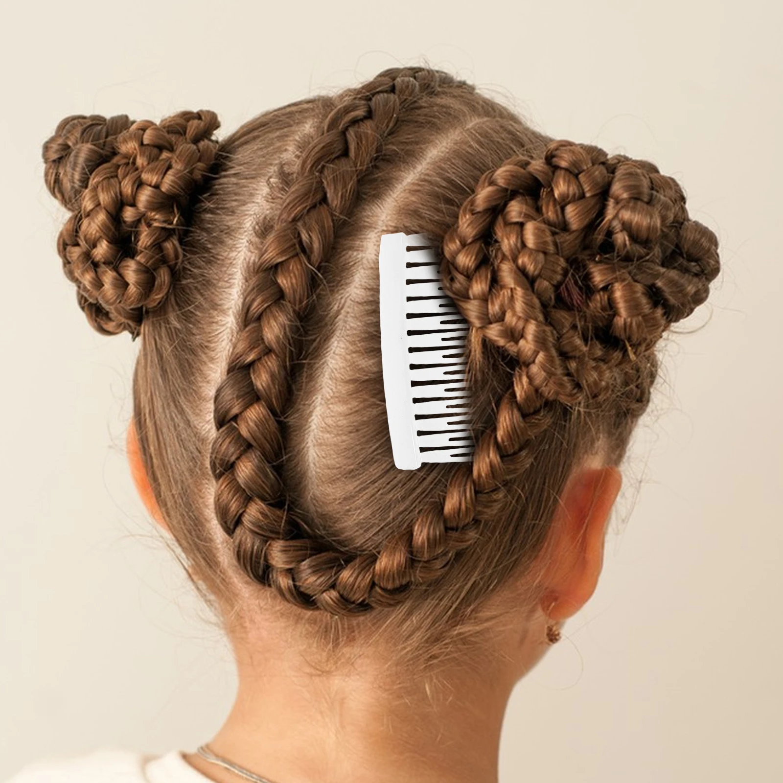 

50pcs Children Hair Accessories 14tooth Comb Girls Clipon Kids Plastic Grips Toddler French Pins Hair Combs