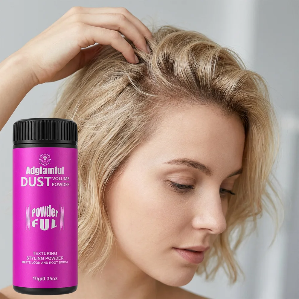 

Adglamful 10г Пудра для объема волос: контроль жирности, дышащая, легкая, придает пышность, для прикорневого объема и стойкой текстуры