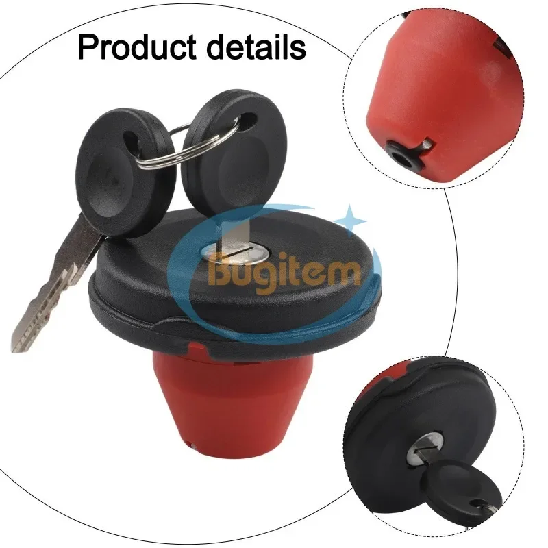 New Fuel Tank Cap Lock with 2 Keys 701201553 7D0201551 For Volkswagen Transporter T4 Caravelle 1990-2003 Galaxy SEAT Alhambra