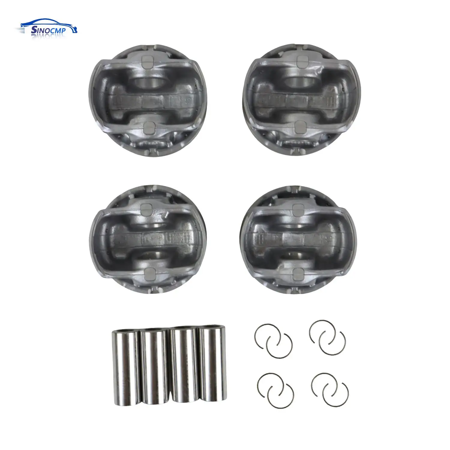 

4 Set Engine Pistons Rings For 2009-2023 Hyundai Sonata Elantra Veloster Kia Sportage Sorento Optima KX7 2.0T G4KH 23410-2G401