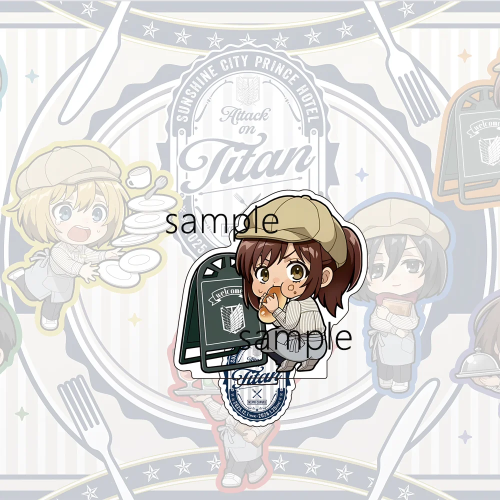 حار أنيمي هجوم على تيتان 10 سنتيمتر الاكريليك الدائمة إرين ميكاسا ليفي Erwin أرمين عمل أرقام نموذج سطح المكتب الديكور حامل هدية #6