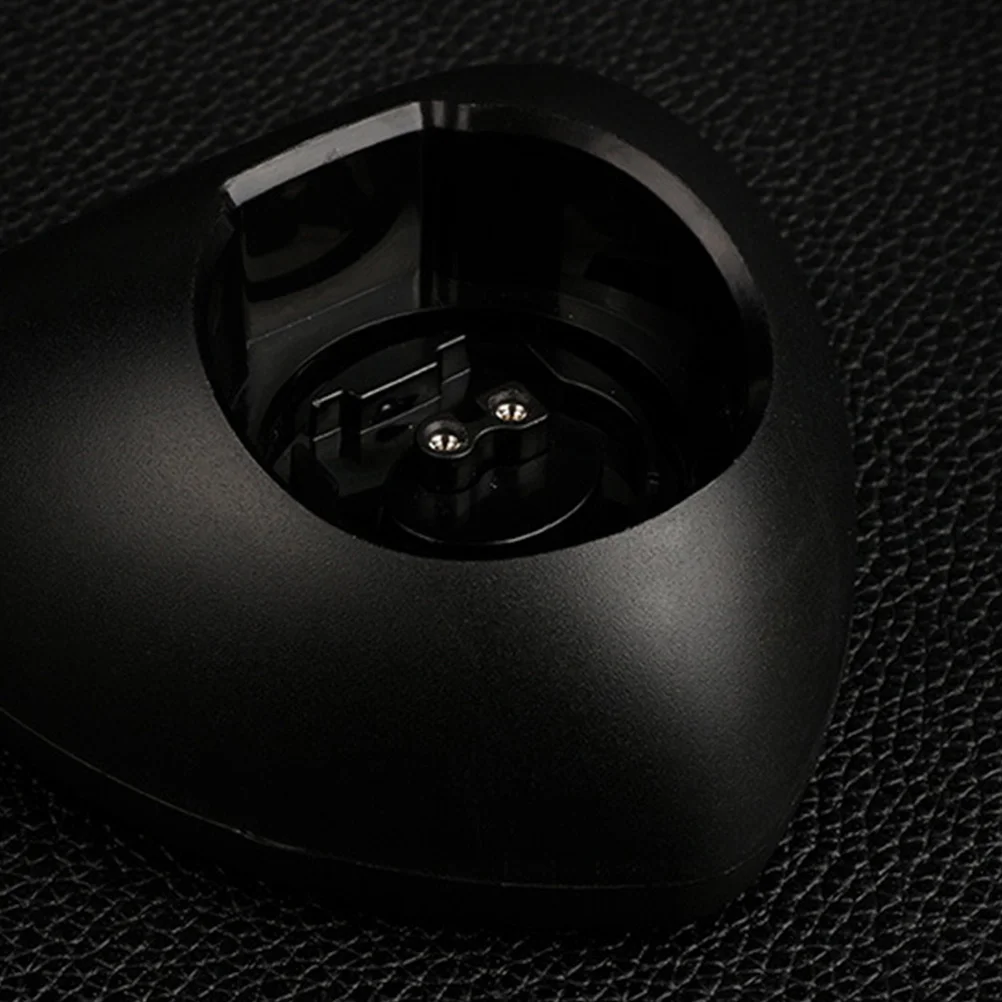 1 قطعة مقص الشعر الكهربائية حامل صغير الحجم عدم الانزلاق أسفل الراقية الملمس USB شحن قاعدة لتخزين مقص الشعر