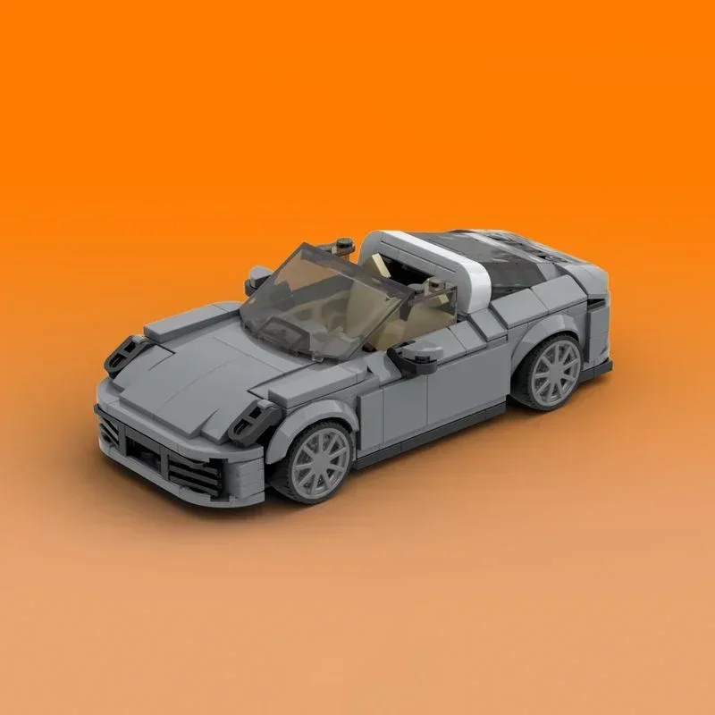 Moc blocos de construção 922 campeão velocidade carros conjunto cidade modelo carro tecnologia tijolos diy montagem brinquedo construção presentes do feriado