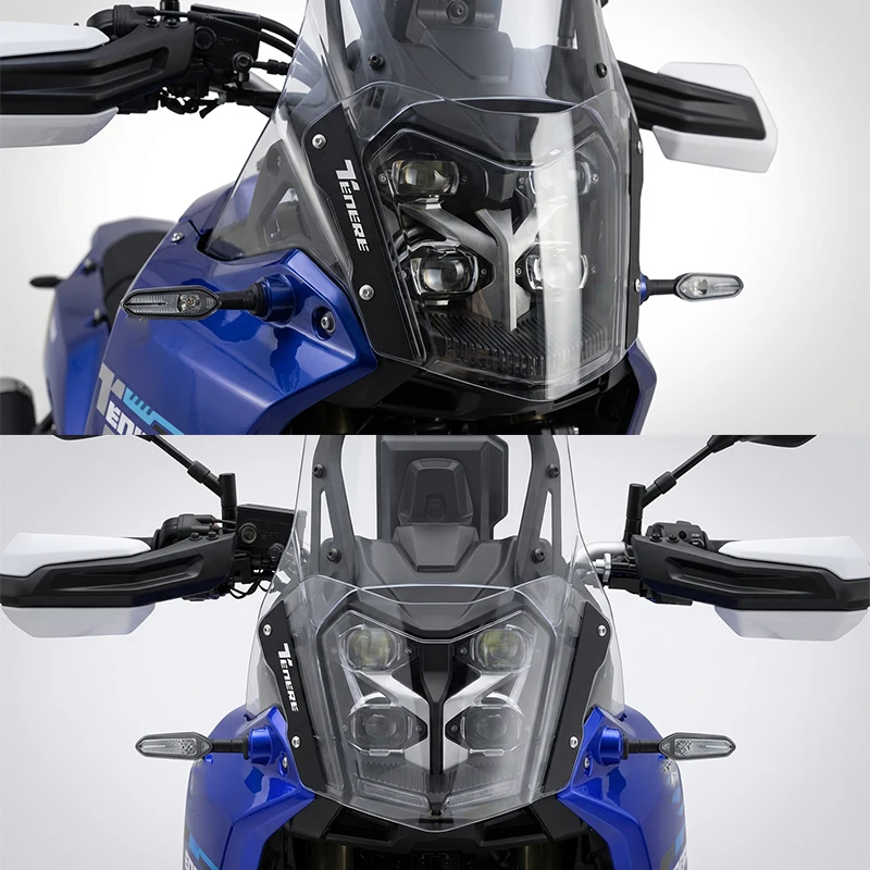 Scheinwerferschutz-Lichtabdeckung für Yamaha Tenere 700 Tenere700 Rally 2025 – Motorrad-Acryl-Lichtabdeckung, Schutz – Detail 3