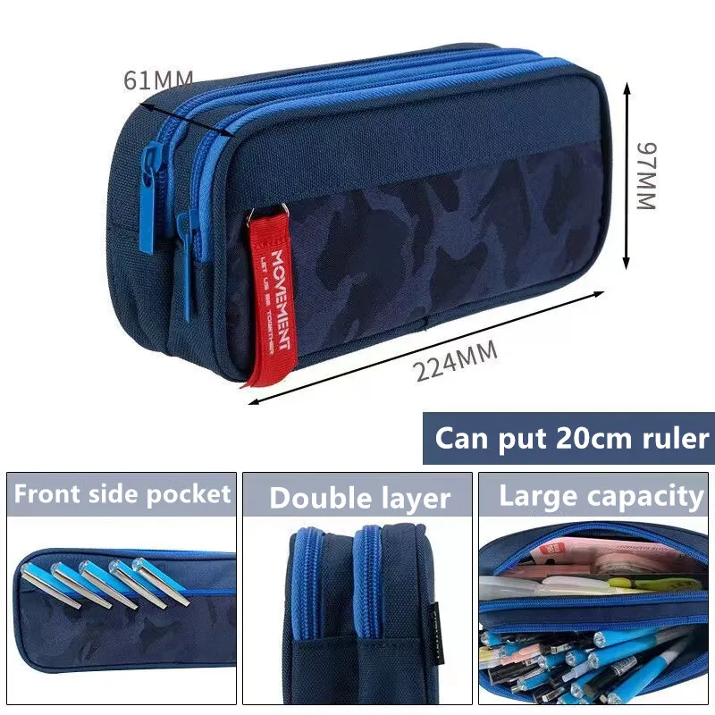 Large Capacity Pencil Case Practical Storage Bag School Pencil Cases Pen Bag Box Student Office Stationery Supplies