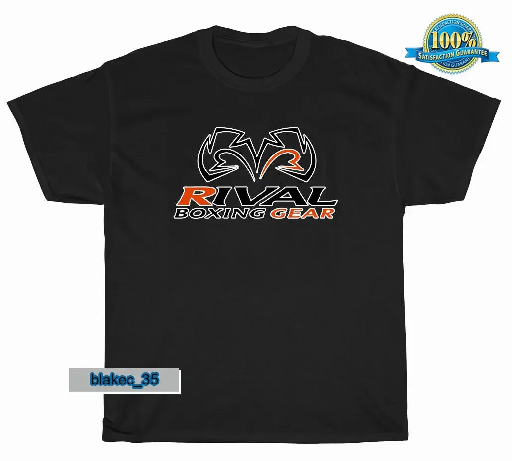 Rival Boxing Gear Logo Unisex American Funny Tee T-shirt Size S-5XL