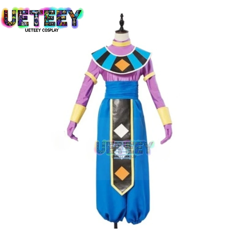 

UETEEY Beerus Косплей Костюм Нестандартного Размера Аниме Одежда Униформа Набор