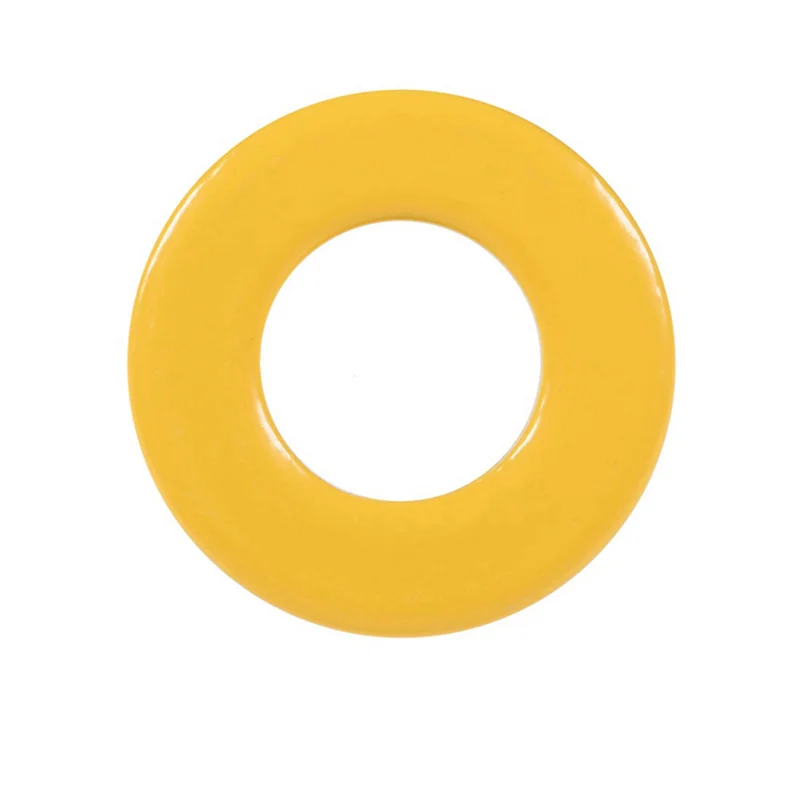 

A7THK-34 Pieces Of Iron Powder Core Yellow And White Ring Ferrite Core Iron Powder Ring Core