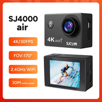 SJCAM SJ4000 AIR Action Camera 4K 30PFS 1080P 4x Zoom WIFI Motorcycle Bicycle Helmet Waterproof Sports Cam Video Action Cameras