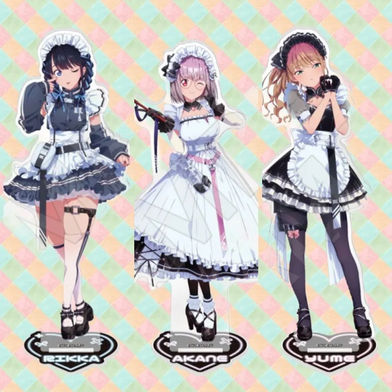 Figura Acrílica de 15 cm de Yuta Hibiki y Rikka Takarada del Anime GRIDMAN UNIVERSE, Modelo de Cosplay, Juguete, Regalo de Cumpleaños, Adorno, Llavero
