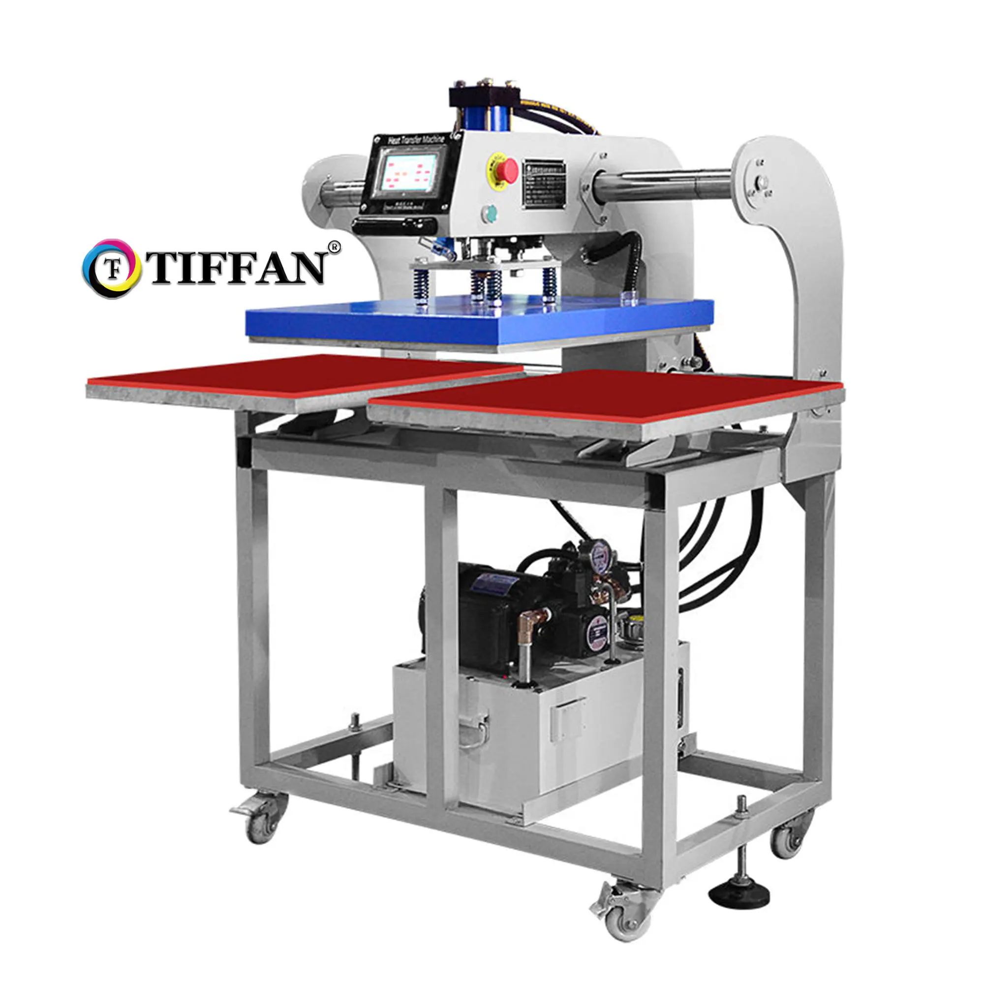 

New Fully Automatic Electric Multifunctional Heat Press Machine with Slide Auto Open and Touch Screen Control for Leather