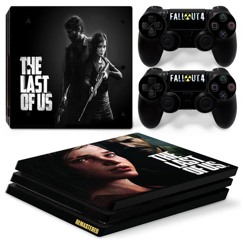 The Last of Us PS4 PRO Skin Sticker Decal Cover for ps4 pro Console and 2 Controllers PS4 pro skin Vinyl