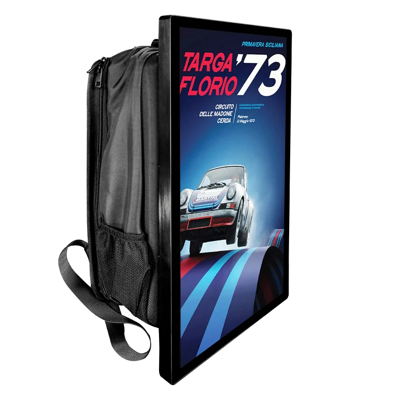 Factory Price Human Walking Billboard 21.5 Inch Lcd Adverti…