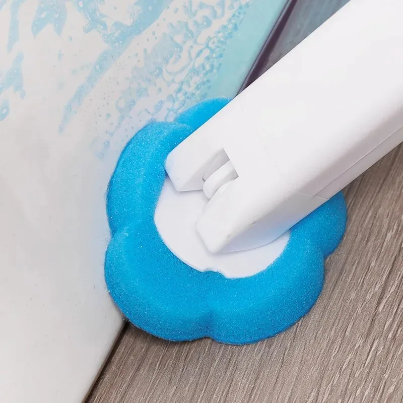 6/36Pcs Toilet Brush Replacement Head Disposable Dissolving Sponge Refill Cleaning Kit with Scented Cleaner Ocean Lavender Lemon