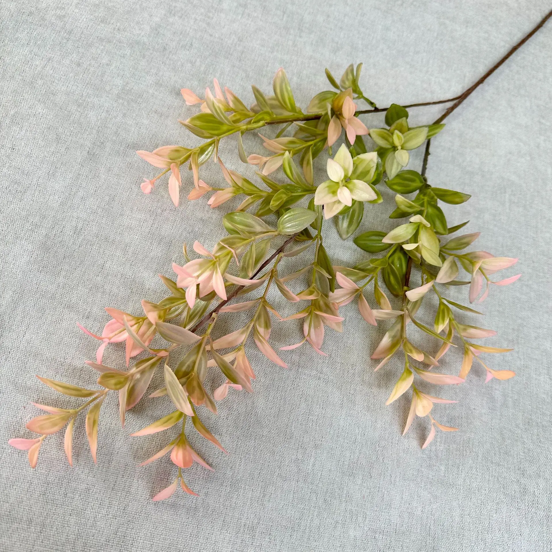 

New simulation flowers Sydney single vanilla leaves living room ornaments fake flowers wedding curb decoration handmade