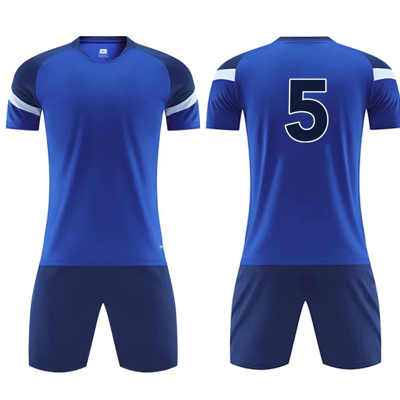 Kids Football Jersey tracksuit Boys Girl Soccer Sports Uniforms Child Play Ball Sportswear 2pcs Kits