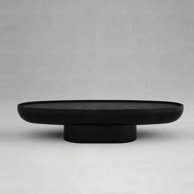 Oval Classy Coffee Tables Black Chinese Decor Designer Coffee Tables Vintage Japanese Nordic Mesa De Centro Furniture For Home