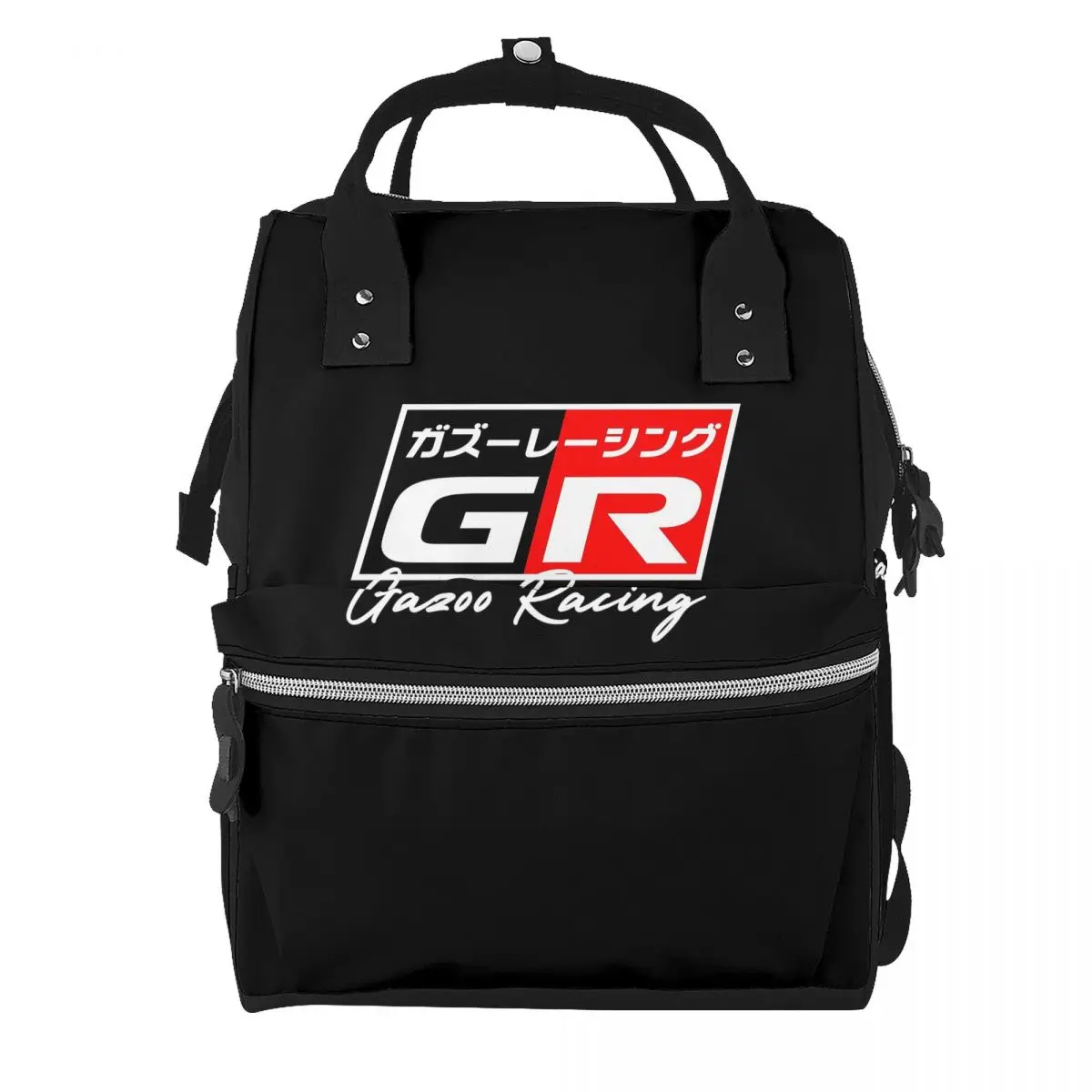 GR Japanese Logo Sport Student Backpack School Bag Hiking Travel Daypack for Men Women Bookbag Shoulder Bags