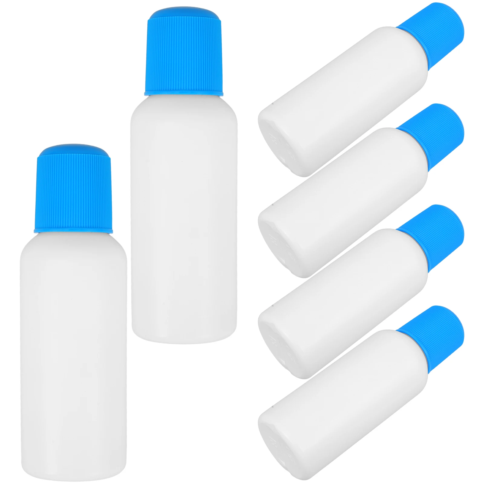 

6pcs Liniment Sponge Head Applicator Reusable Empty Small Container for Liquid Sponge Applicator