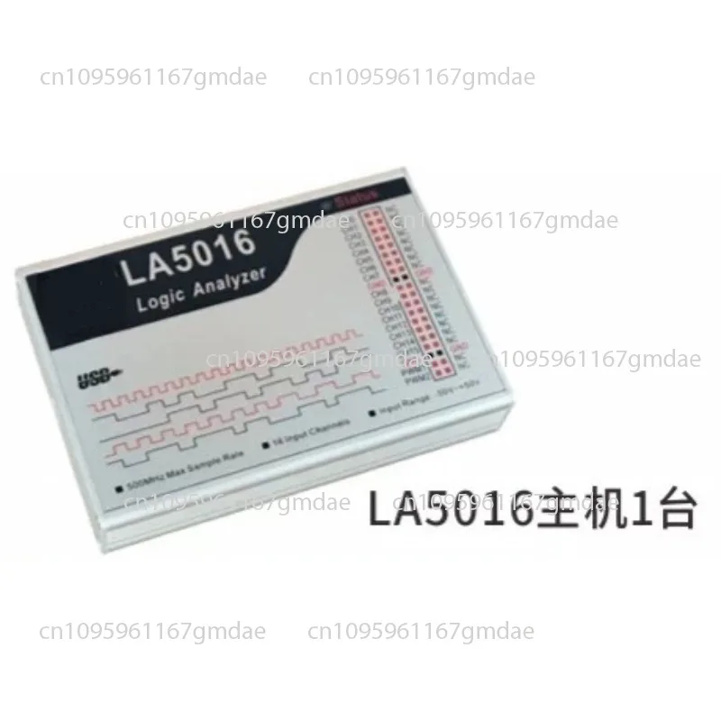 For LA5016 USB Logic Analyzer 16 Channels Max Sampling Rate 500M 10G Depth Adjustable PWM Output