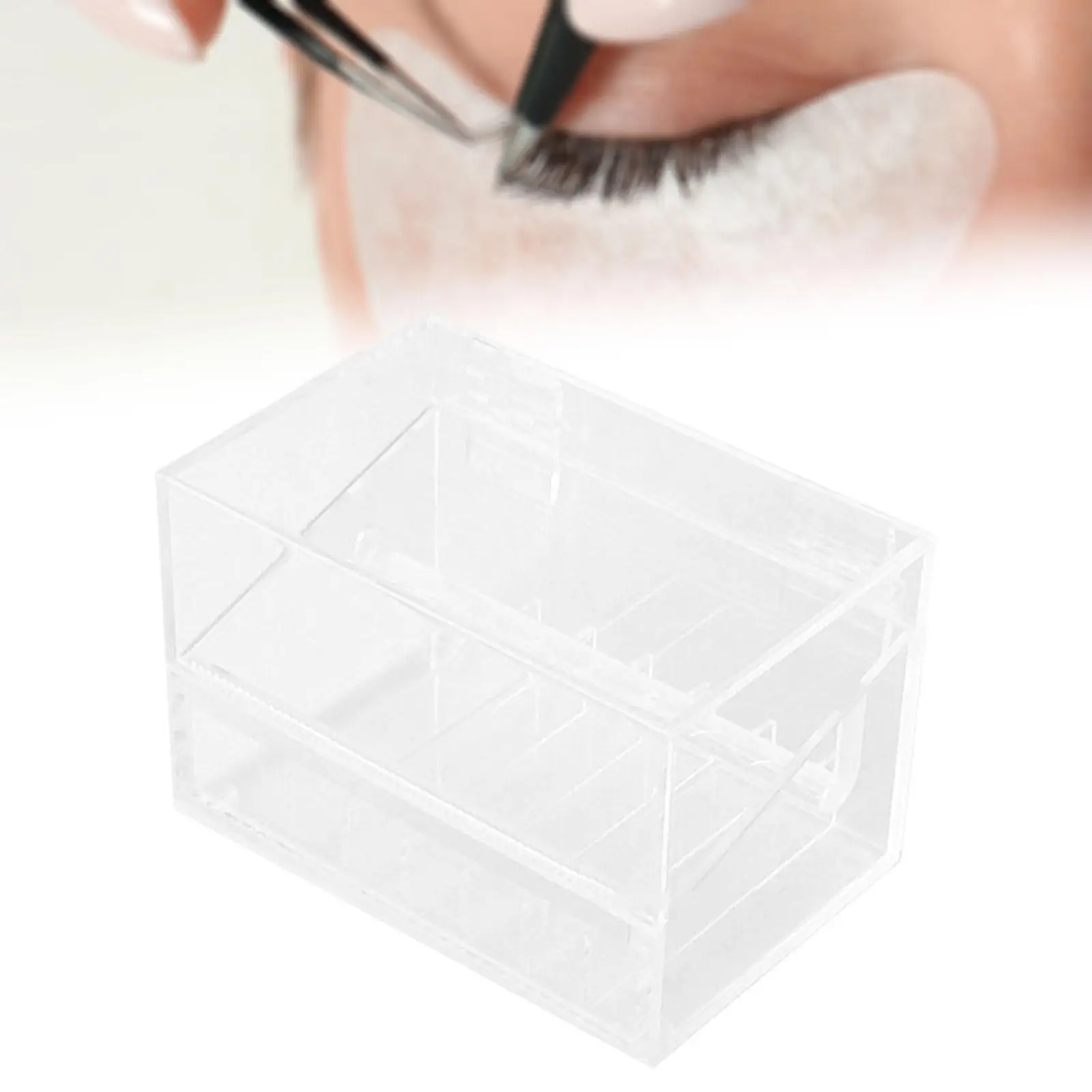 Eyelash Tape Storage Box DIY Sticker Portable Multipurpose Makeup Tool Process Eyelash Tool Box Lash Organizer Desktop Machine