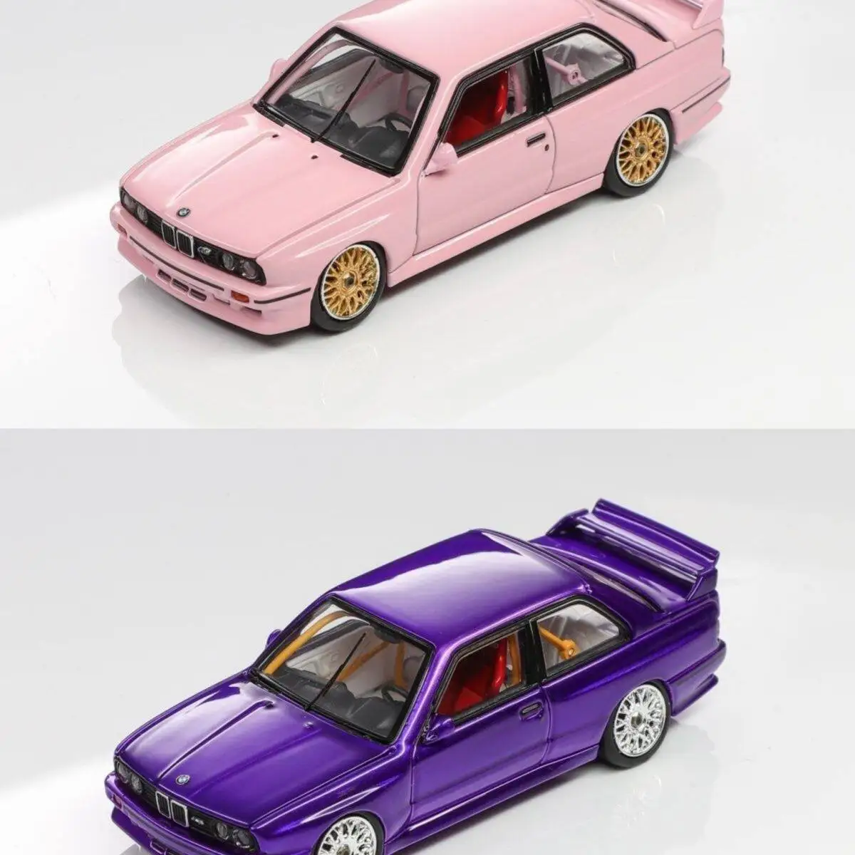 Diecast Mortal 1:64 Scale E30 Valentine's Day Limited Edition Alloy Car Model
