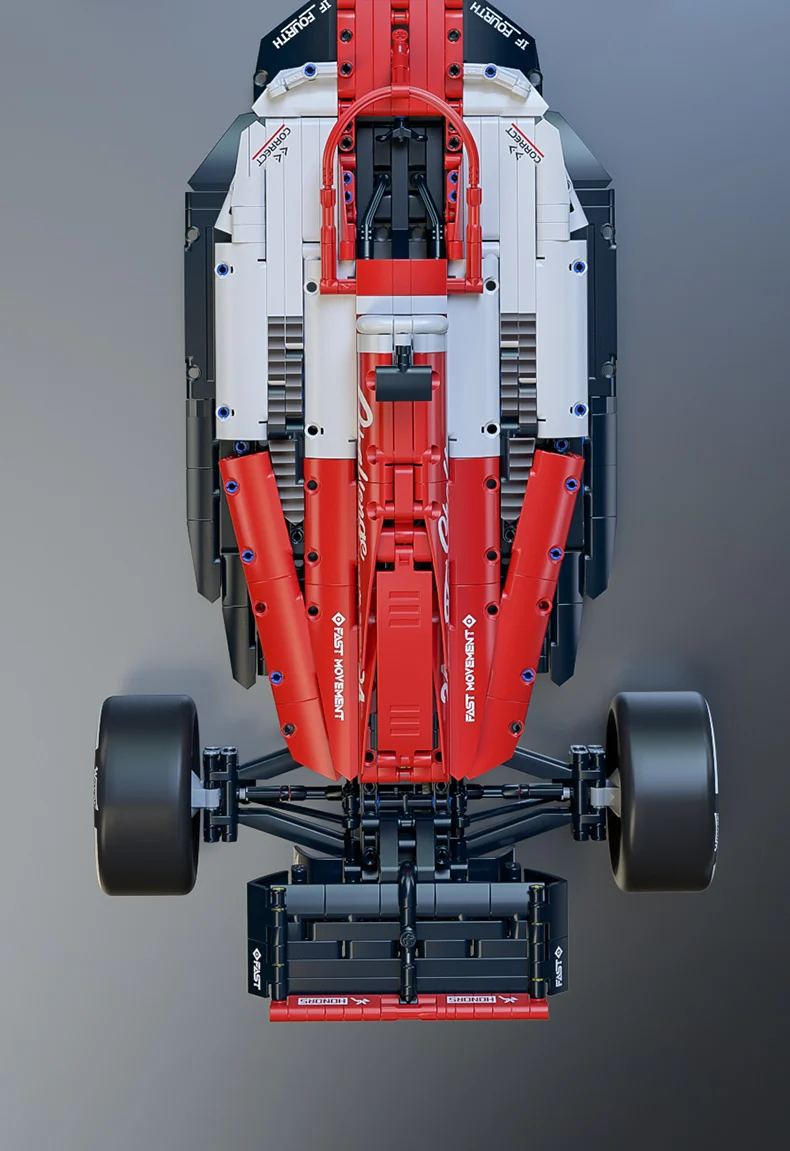 KAVOWORLD 1:8 Large Scale DIY Racing Car Building Bricks Model Static Assembly Car Model for Boys Teens Birthday Christmas Gifts