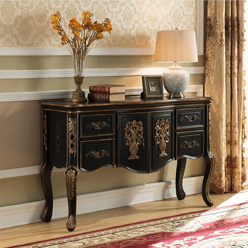 Meishu painted Xuanguantai dining side cabinet batch promotion partition cabinet storage cabinet