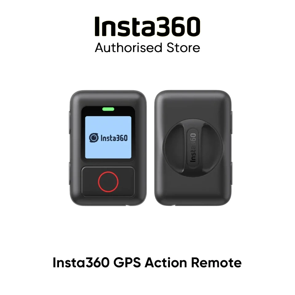 Insta360 GPS Action Remote For Insta360 X5 Ace PrO 2 X4 Air X4 GO 3S X3 GO3 ONE X2 ONE RS Bluetooth 5.0 5m (16.4ft)Action Remote - view 2