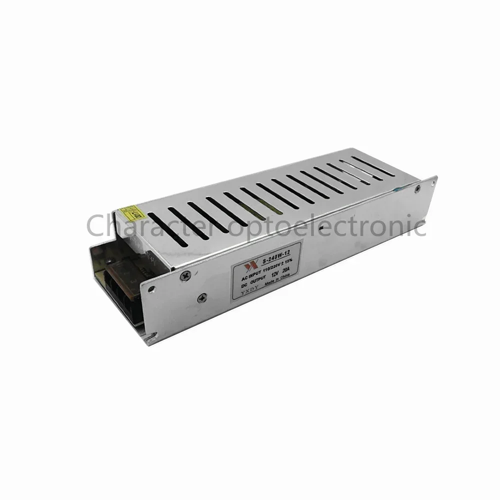 Lighting Transformers LED Driver AC85-265V  DC12V 20A 180W Power Adapter 20A for LED Strip Light Switch Power Supply  Driver